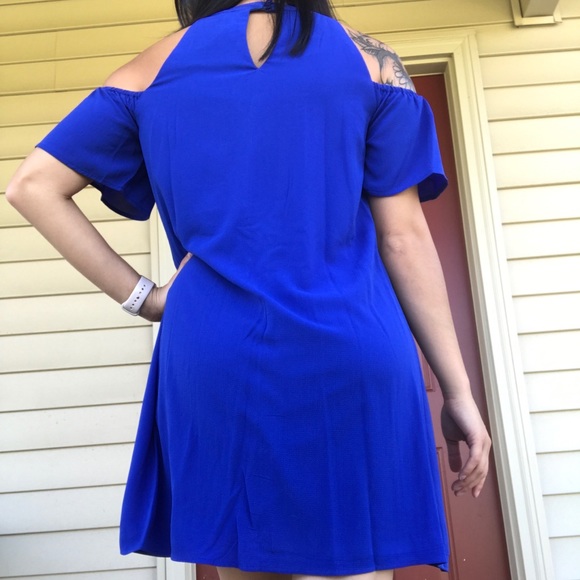 Royal blue summer dress - Picture 3 of 5